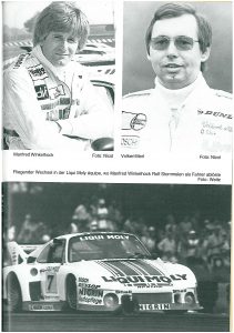 Porsche 935J 000 00016 Walter Röhrl Manfred Winkelhock Dieter Schornstein Harald Grohs Rolf Stommelen