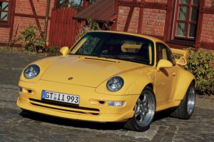 1996er Porsche 911 biturbo Coupé Werks-Leistungssteigerung WLS II AP Car Design im Stil des 1995er Porsche 911 GT2 008
