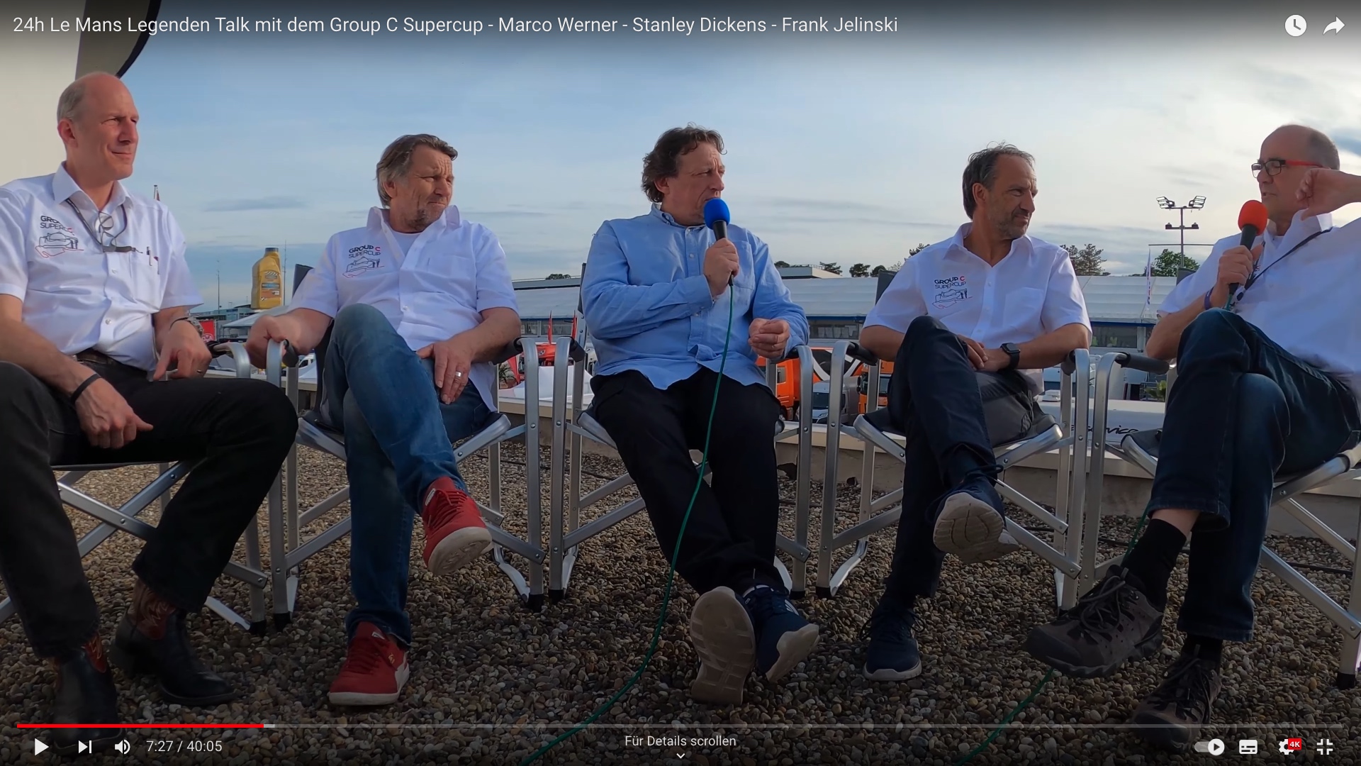 Jetzt im ReLive 24h Le Mans Legenden Talk mit dem Group C Supercup