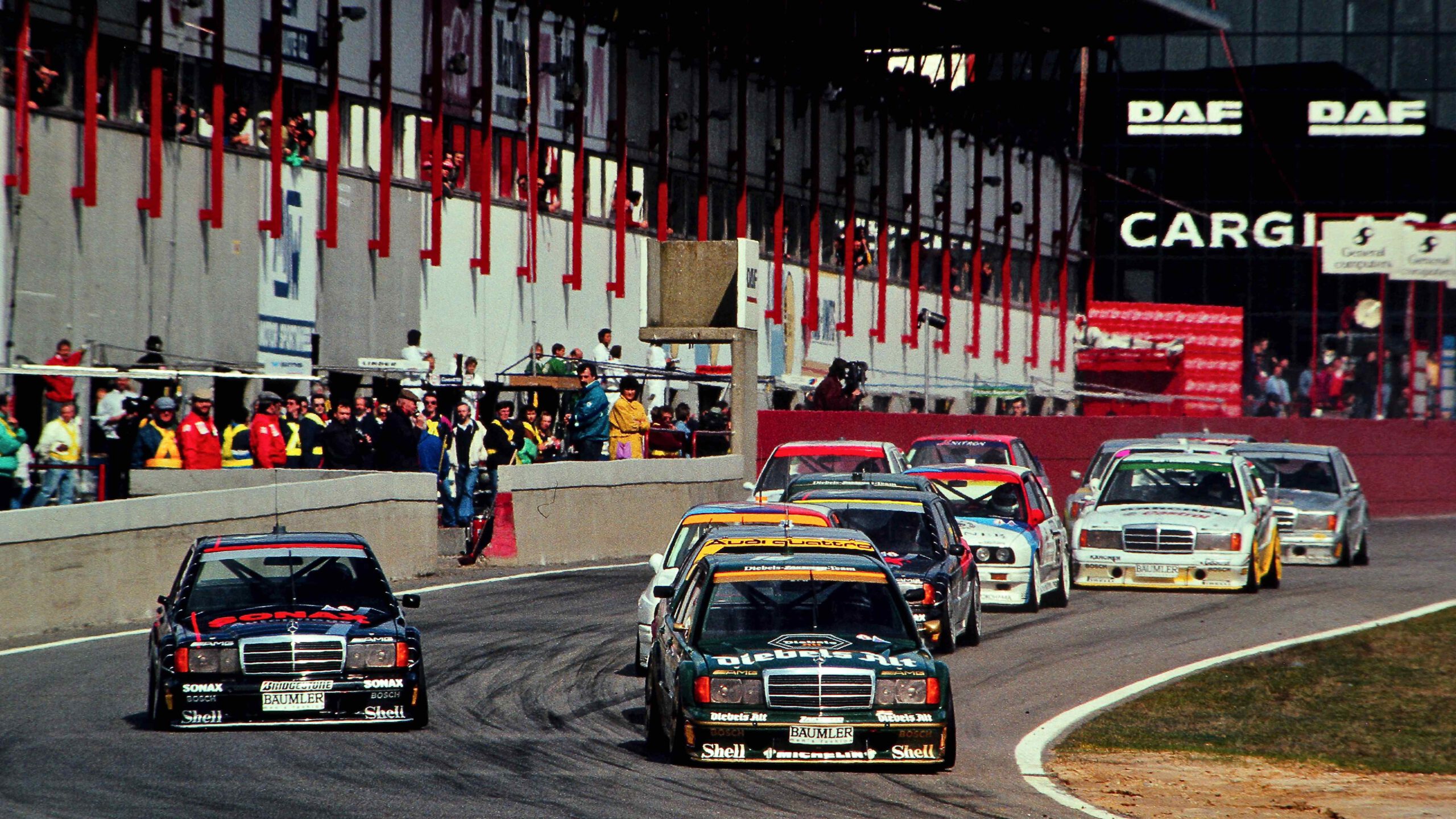 1992-Deutsche-Tourenwagen-Meisterschaft-Bergischer-Loewe-Zolder-5-April-Kurt-Thiim-Zakspeed-Mercedes-Benz-190E-2.5-16-125