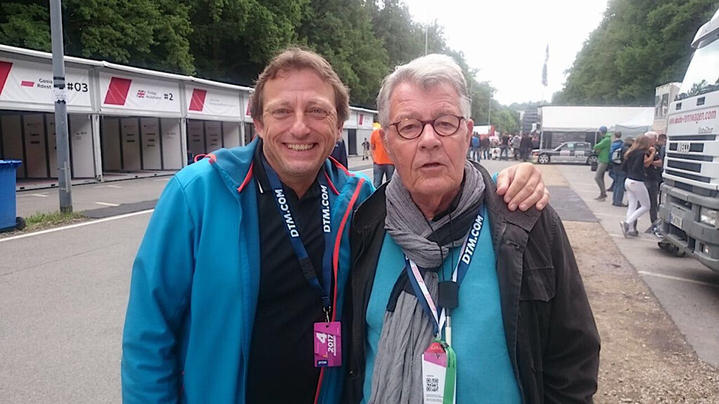 DTM-Norisring-Sportmoderatoren-Legende-Rainer-Braun-Carsten-Krome-2017