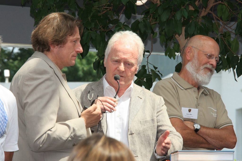 4. "PZ Aachen Classic Day", 30.6.2012: Dieter Schornstein (mi.), Walter Näher (re.), Carsten Krome (li.)