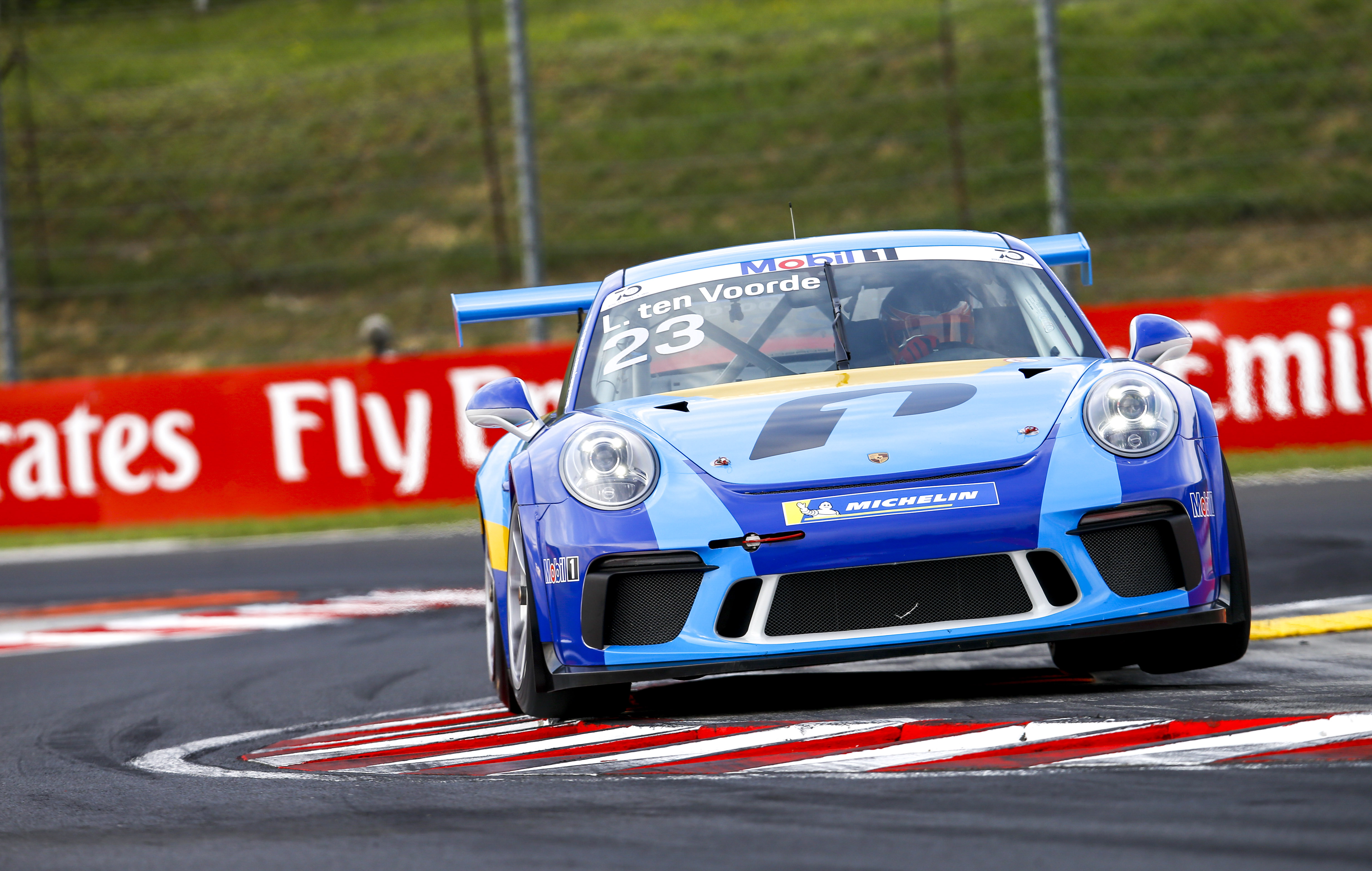 Porsche Mobil 1 Supercup, Budapest 2018 #23 Larry ten Voorde (NL, Team Project 1)