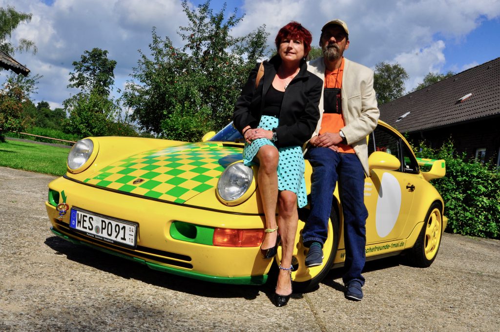 Sonja und Ingo Rübener, Porsche 911 Carrera RS M 001 (Generation 964); Fotografie: Carsten Krome, netzwerkeins GmbH