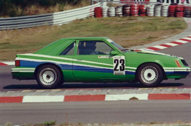 1989-Aug-19-Nuerburgring-Volker-Schneider-Ford-Mustang-Spezial-Tourenwagen-Trophy