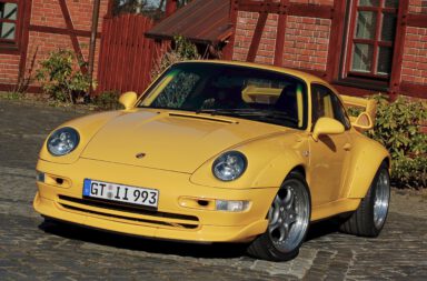 1996er Porsche 911 biturbo Coupé Werks-Leistungssteigerung WLS II AP Car Design im Stil des 1995er Porsche 911 GT2 008