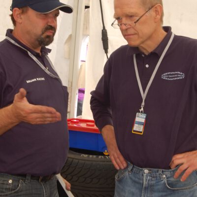 Dr. Siegfried Brunn bei der CER 2009 mit einem Francy-Sauber C5 BMW 004 des Jahrgangs 1976. © Carsten Krome Netzwerkeins