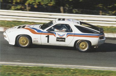 Carsten-Krome-Netzwerkeins-Günther-Steckkönig-Hans-Clausecker-Trigema-Porsche-928-Langstreckenpokal-Nürburgring-1983