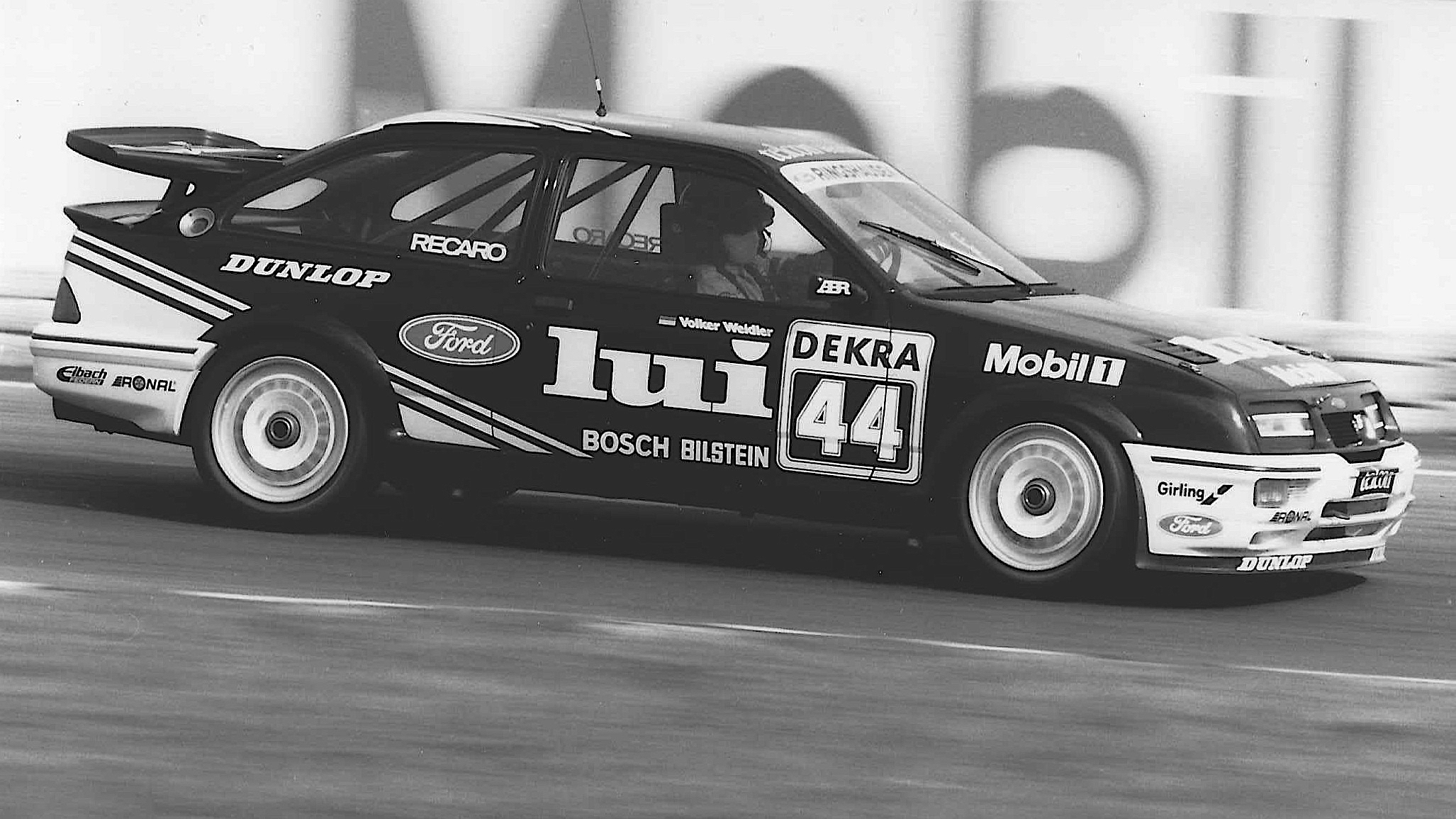 1989-Deutsche-Tourenwagen-Meisterschaft-DTM-Volker-Weidler-ABR-Ringshausen-Ford-Sierra-RS-500-Cosworth-Hockenheimring