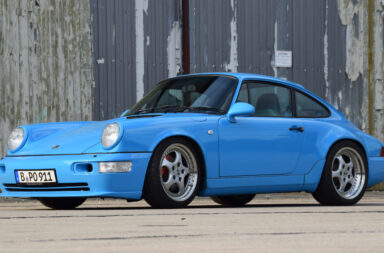 Ollis Garage // Plögers feine Vierundsechziger Die Geschichte vom „Riviera“-blauen 964-Farbmusterwagen der Porsche AG anno 1991