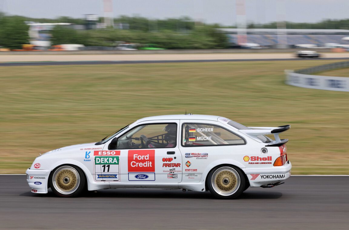 DTM-Classic-2022-Lausitzring-Ford-Sierra-RS-500-Cosworth-Ronny-Scheer-Mücke-Motorsport-Classic