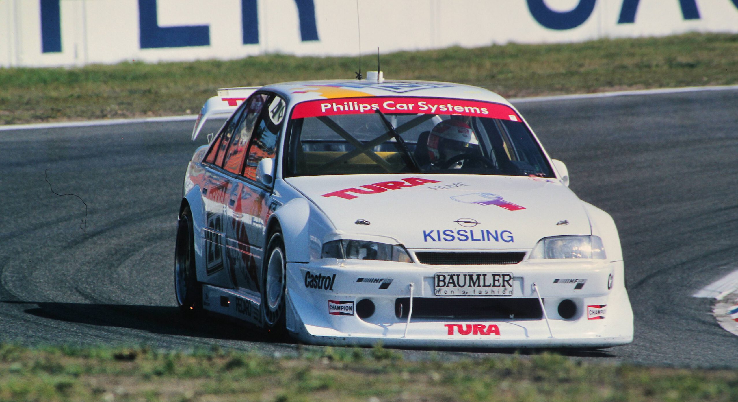 © Carsten Krome Netzwerkeins DTM-1993-Marco-Werner-Kissling-Opel-Omega-3.8-Saisonfinale-Hockenheimring-Qualifying-Samstag