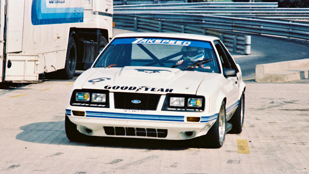 1983-Jul-12-Zakspeed-Ford-Mustang-GT-Gruppe-A-Klaus-Niedzwiedz-Carsten-Krome-Netzwerkeins-Nürburgring-Nordschleife Erich Zakowski