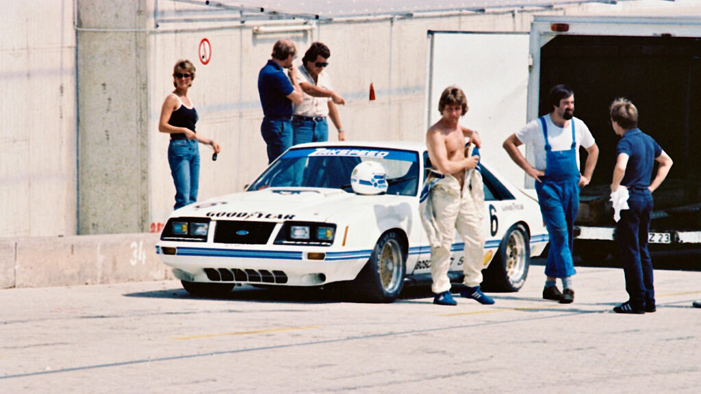 1983-Jul-12-Zakspeed-Ford-Mustang-GT-Gruppe-A-Klaus-Niedzwiedz-Carsten-Krome-Netzwerkeins-Nürburgring-Nordschleife Erich Zakowski