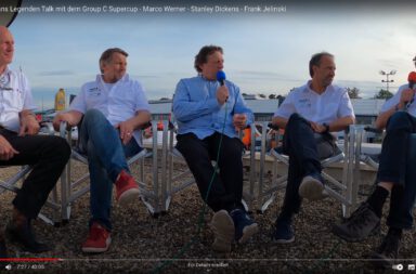 24h Le Mans Legenden Talk mit dem Group C Supercup - Marco Werner - Stanley Dickens - Frank Jelinski
