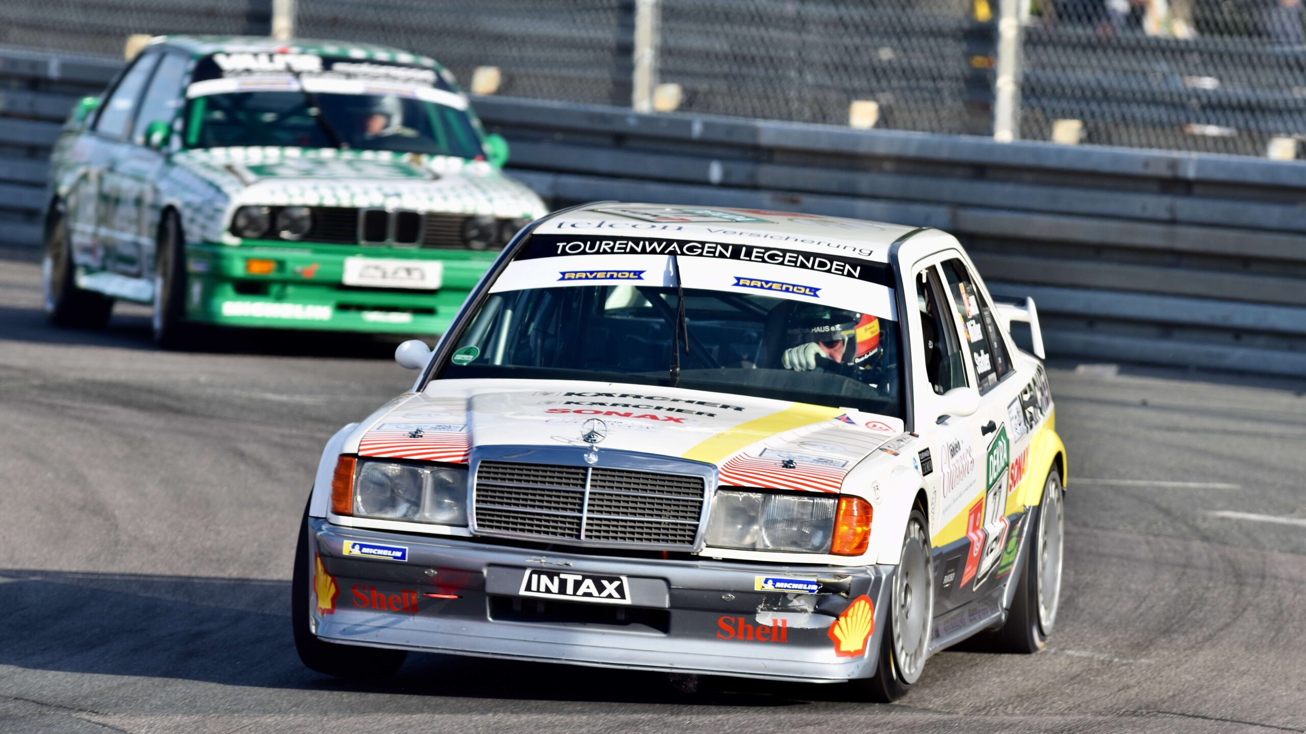 Jetzt im Re-Live Klaus Ludwig Christian Danner Thorsten Stadler Tourenwagen Legenden Talk DTM Norisring 2023.