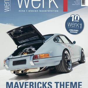 werk1-nine-eleven-boxerstories-jubilaeumsausgabe-02-2023-Kaege-Porsche-Retro-Top-Gun-Maverick-Titelseite