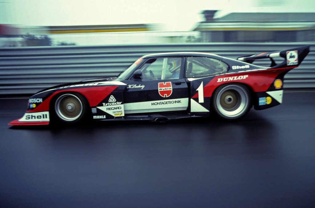 Ford Zakspeed Capri turbo #ZAK-G5C-002/80 (Norbert Haug, Testfahrten auf der Nürburgring-Betonschleife 1980) Erich Zakowski