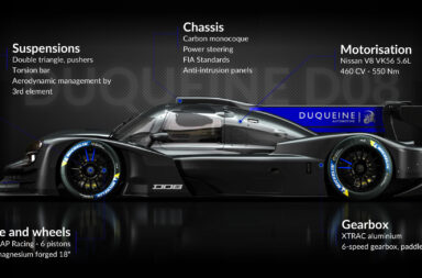 Duqueine D08 LMP3 FR manufacturer french performances le mans cup european series specific