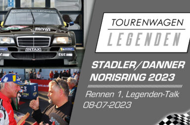 Tourenwagen Legenden Norisring 08-07-2023 Rennen 1 | Klaus Ludwig | Christian Danner | Legenden Talk