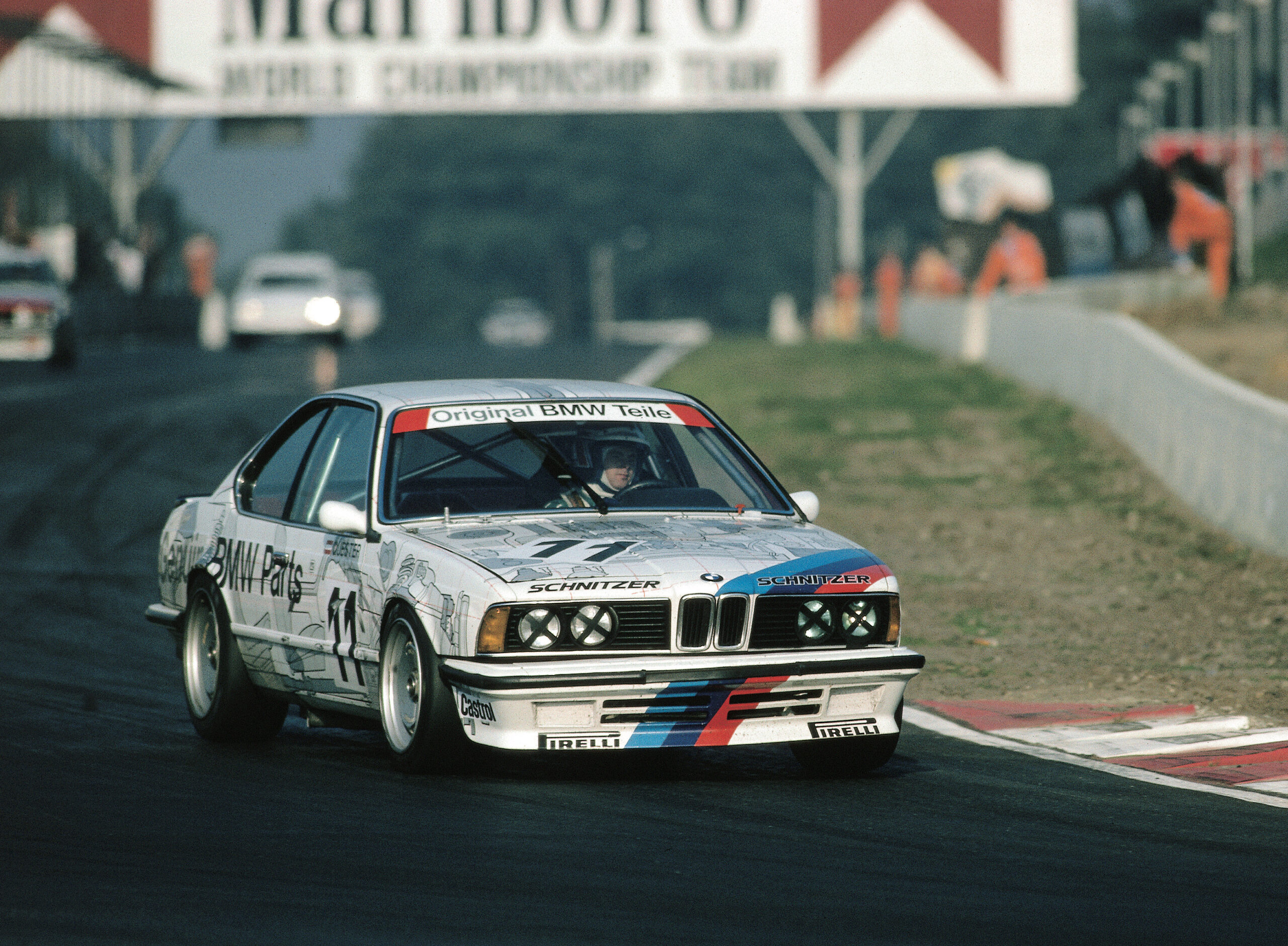 Altfrid-Heger-Gerhard-Berger-BMW-635-CSi-Gruppe-A-Tourenwagen-Europameisterschaft-1986