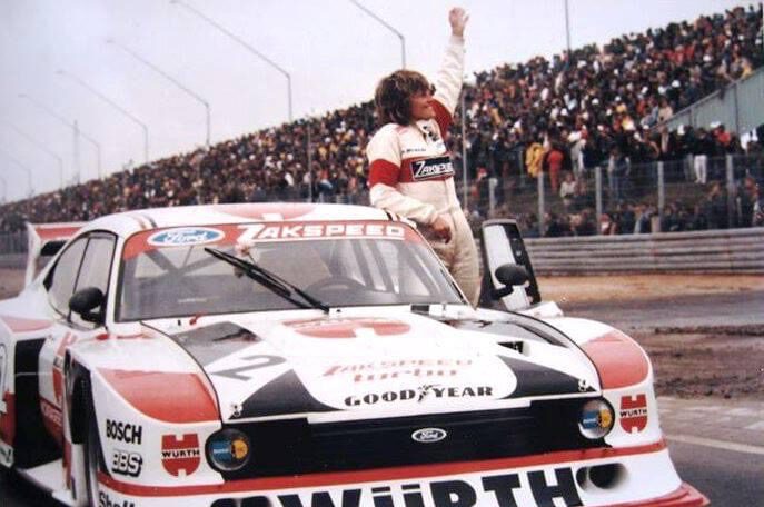 Zakspeed-Ford Capri turbo #Zak-G5C-001/81 (Lili Reisenbichler, Eröffnungsfeier der Nürburgring Grand-Prix-Strecke 1984) Zakspeed-Ford Capri turbo #Zak-G5C-001-81-Lili-Reisenbichler_2476 Erich Zakowski