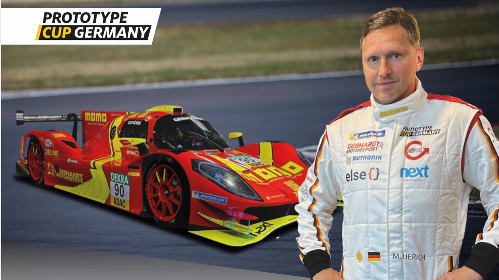 ADAC Prototype Cup Germany Bei der Zandvoort Summer Trophy am Wochenende feiert GEBHARDT Motorsport 35 Jahre Partnerschaft mit Sponsor MOMO mit einem Statement-Design_2024