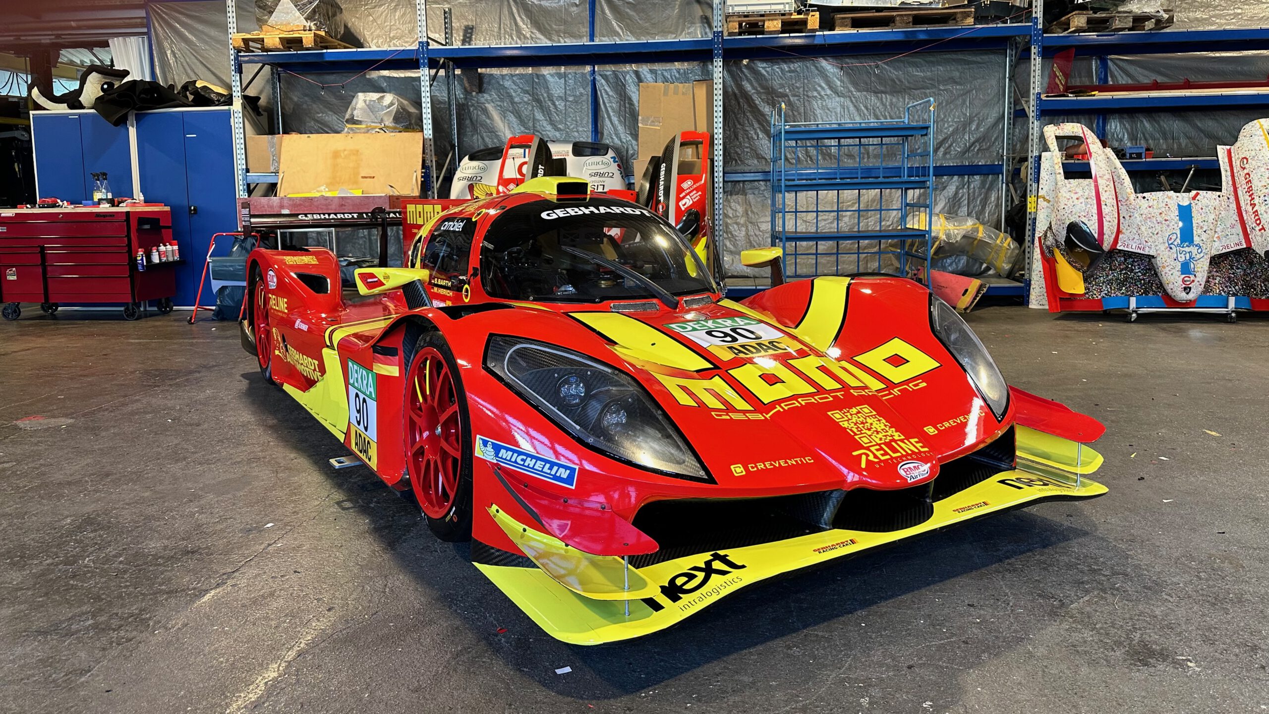 ADAC Prototype Cup Germany Bei der Zandvoort Summer Trophy am Wochenende feiert GEBHARDT Motorsport 35 Jahre Partnerschaft mit Sponsor MOMO mit einem Statement-Design_5911