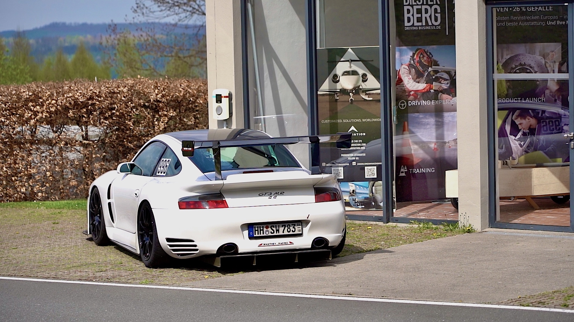 TOURENWAGEN LEGENDEN Experience Day @BILSTER BERG, 13. April 2025_Manthey-911 (996) GT3 RS-MR 516 4.4_Backside