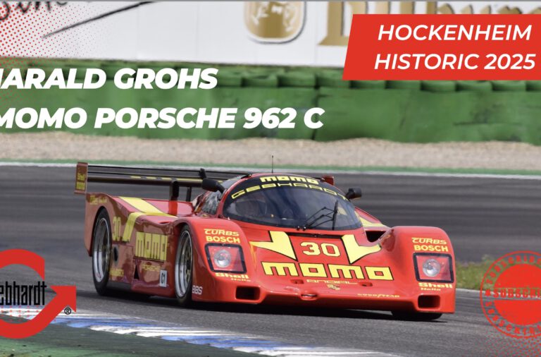 HARALD GROHS | MOMO-GEBHARDT Porsche 962 C 1989 | Sportscar Supercup Races, Hockenheim Historic 2025