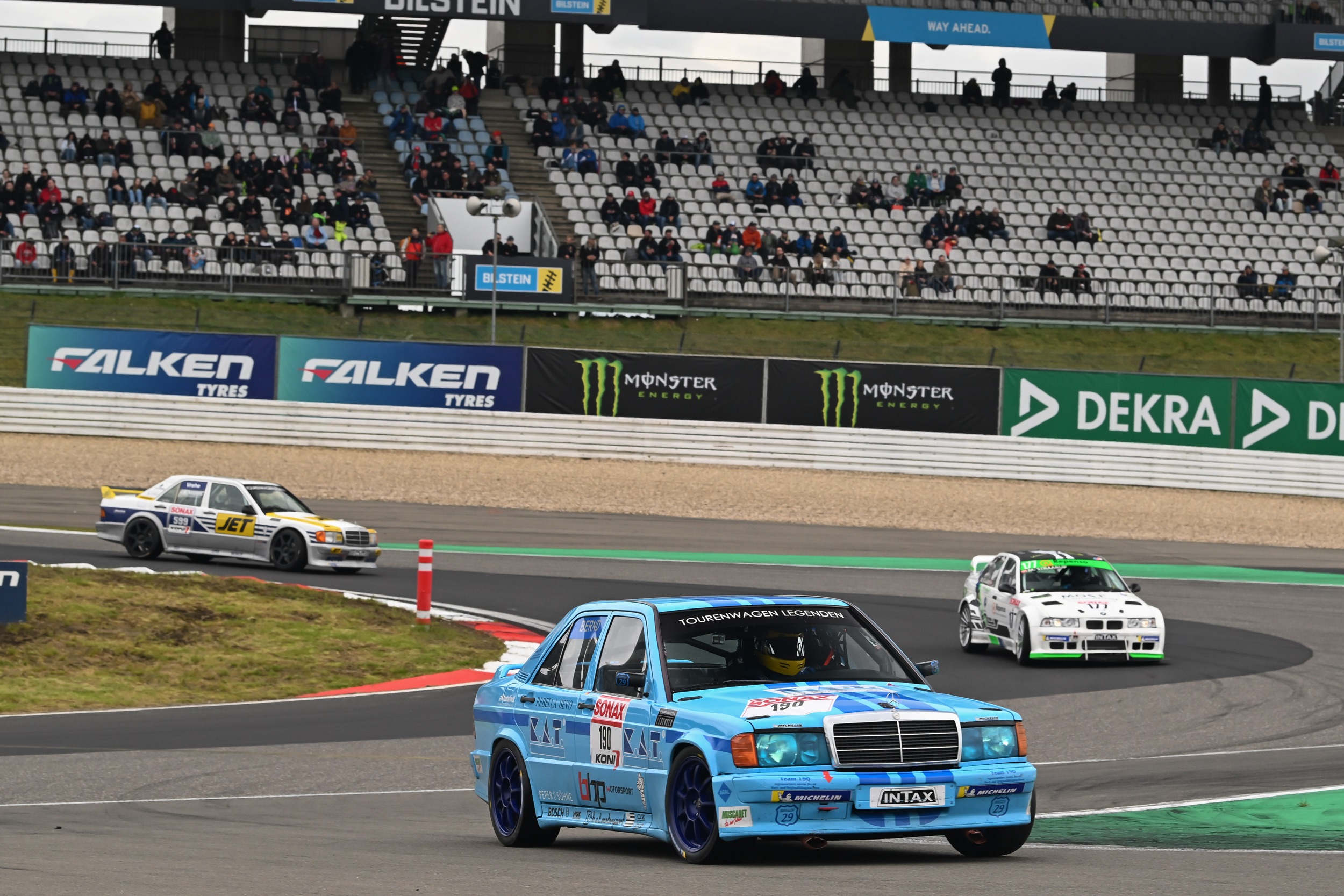 © BRfoto/Reiter 2024 TW Legenden Nuerburgring Race Report 01_4129_Jannis Bernd, Mercedes-Benz 190E 2.3-16 W201