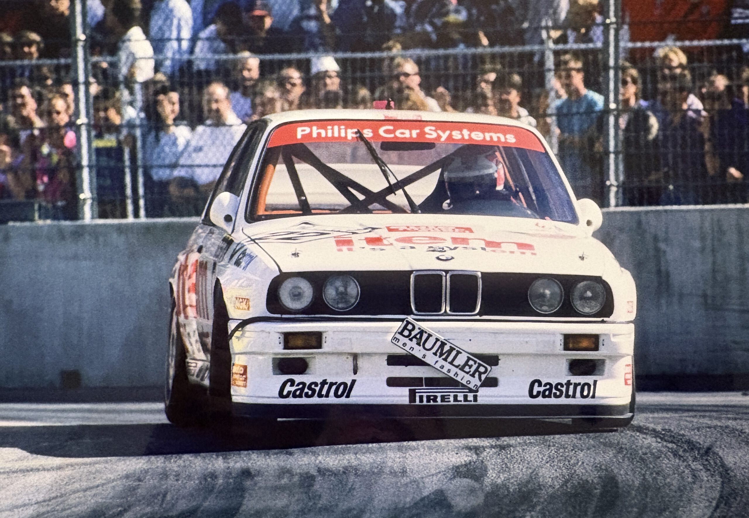 © Privatarchiv Marco Werner LINDER M Team by zweipunktnull group Düsseldorf - Marco Werner - DTM 1993 BMW M3 E30