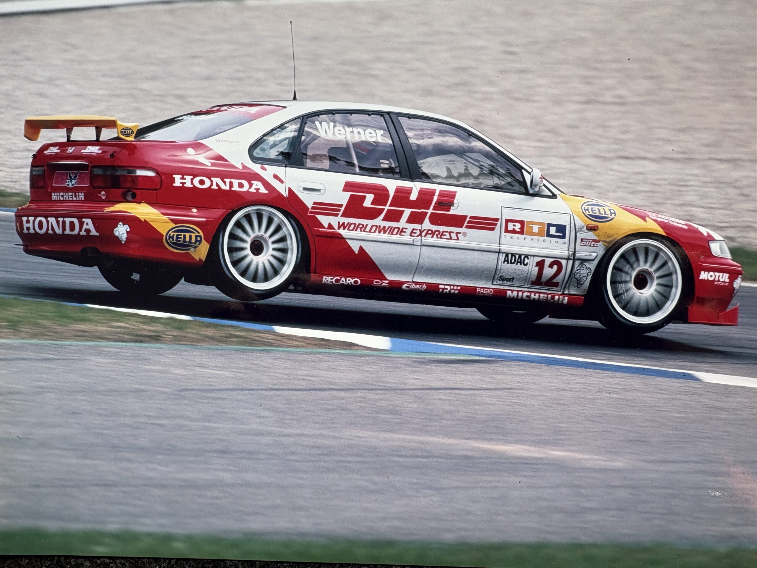 © Privatarchiv Marco Werner LINDER M Team by zweipunktnull group Düsseldorf - Marco Werner - Honda Accord STW 1995