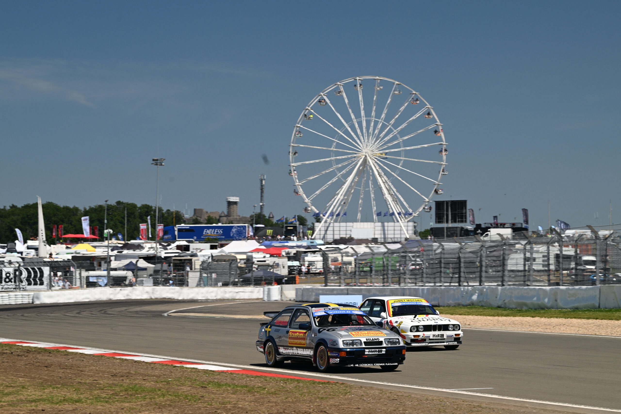 © BRfoto/Reiter Hej Sverige! Christer Simonsen bringt den Ford Sierra RS 500 Cosworth Gruppe A aus der Tourenwagen-Europameisterschaft 1988 wieder auf Hochtouren_1830