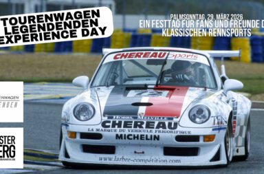 TOURENWAGEN LEGENDEN Experience Day | BILSTER BERG | Palmsonntag, 29. März 2026 | Ein Fest für Fans Porsche