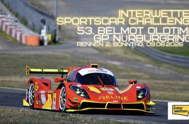 INTERWETTEN Sports Car Challenge (SCC), 53. BELMOT Oldtimer-GP Nürburgring | Rennen 2 SO, 09.08.'26