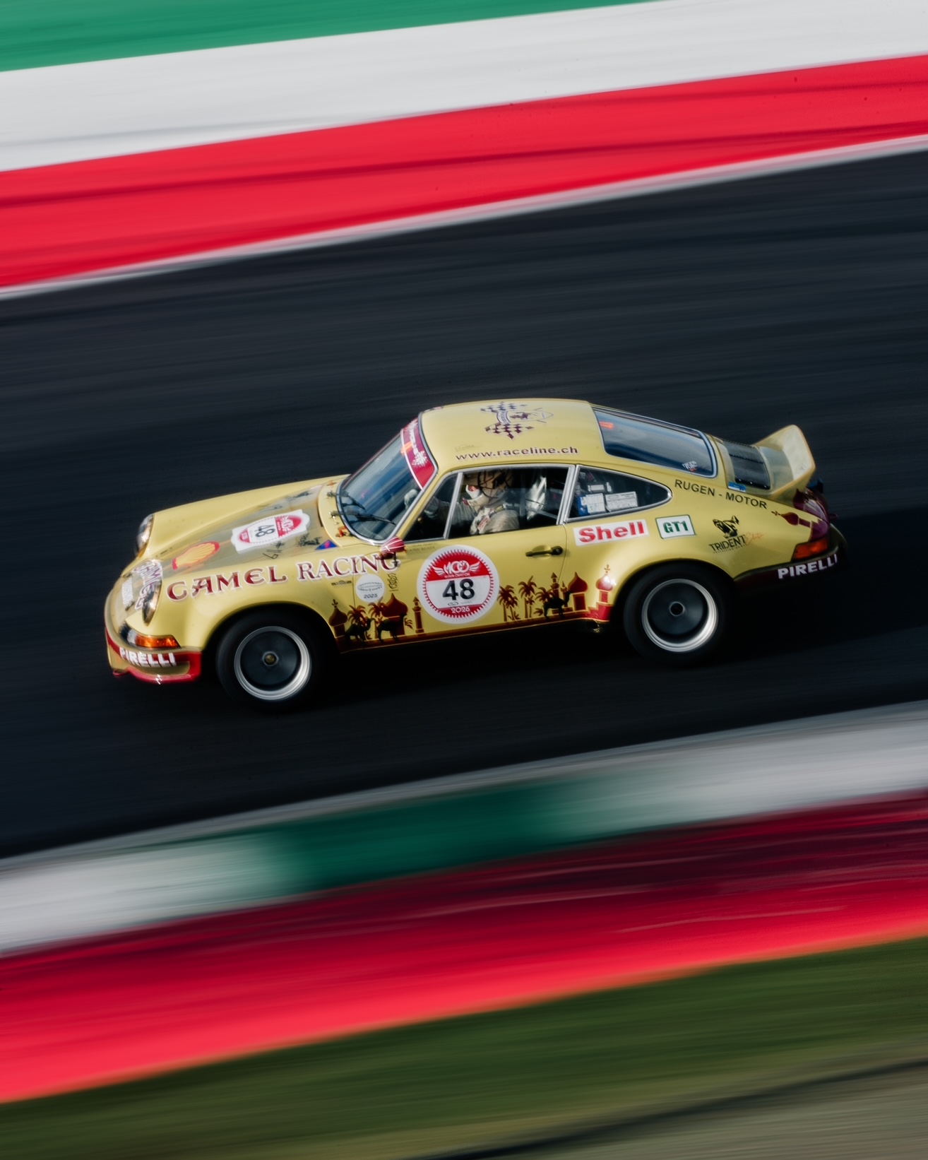 26. Modena Cento Ore 2026, Riccione:Italien zweiter großer internationaler Erfolg für Florian Feustel:Katrin Becker auf Raceline-Porsche 911 2.8 RSR_0245