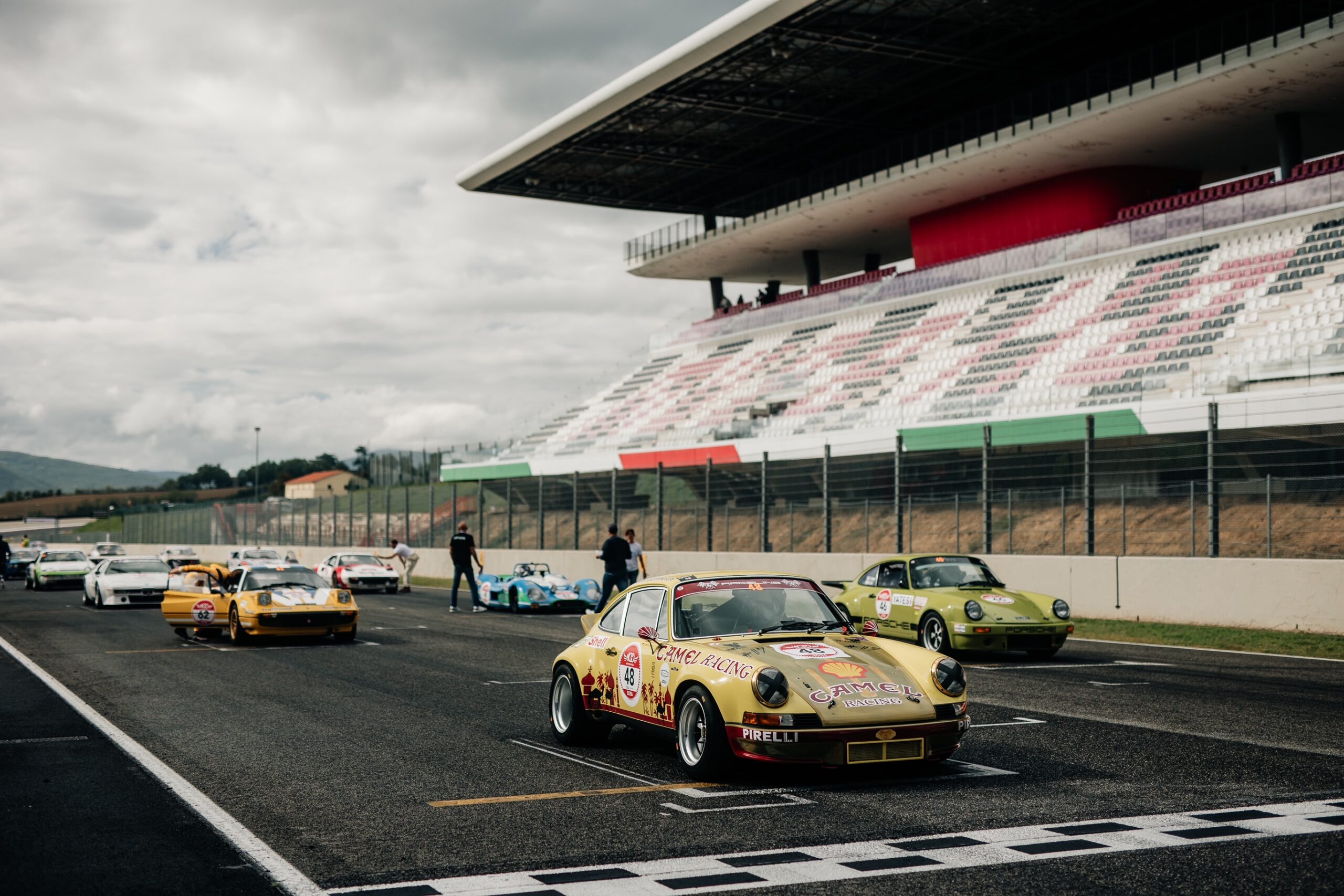 26. Modena Cento Ore 2026, Riccione:Italien zweiter großer internationaler Erfolg für Florian Feustel:Katrin Becker auf Raceline-Porsche 911 2.8 RSR_0256