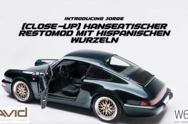 Introducing JORGE | DAVID FINEST SPORTSCARS Hamburg Hanseatischer Restomod mit hispanischen Wurzeln